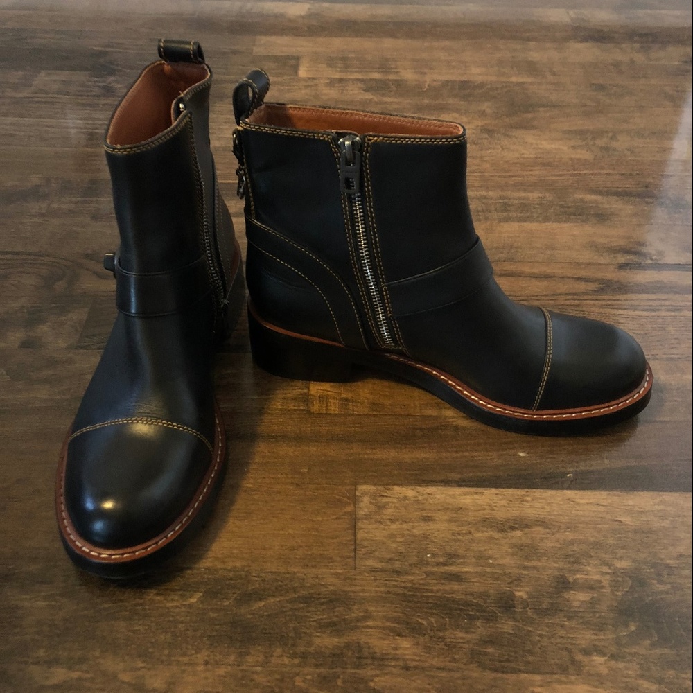 COACH Moto Ankle Boot